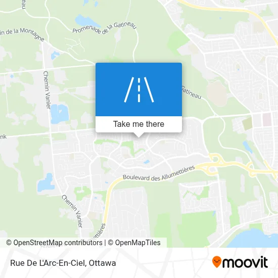 Rue De L'Arc-En-Ciel map