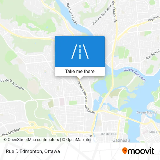 Rue D'Edmonton map