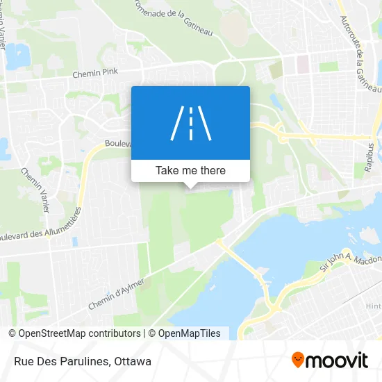 Rue Des Parulines map