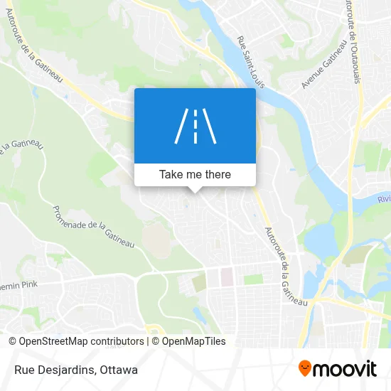 Rue Desjardins map