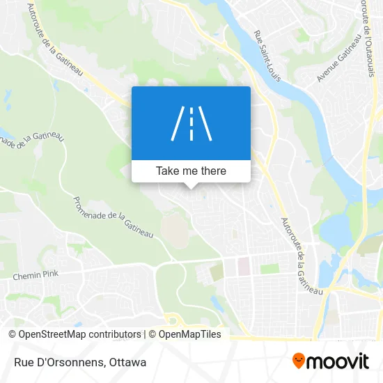 Rue D'Orsonnens map