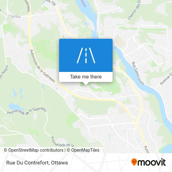 Rue Du Contrefort map