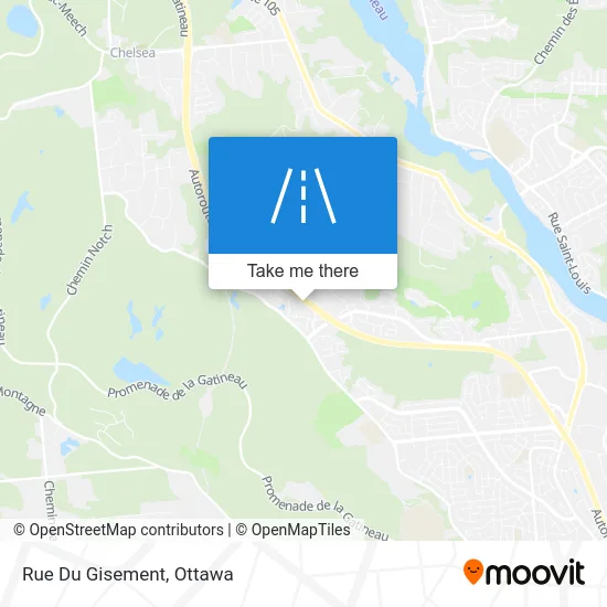 Rue Du Gisement map