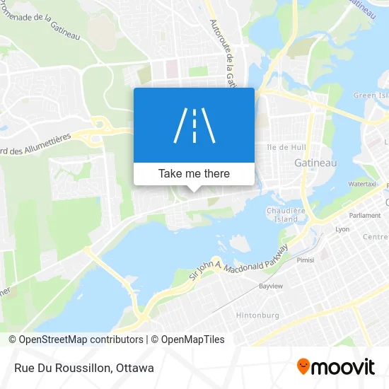 Rue Du Roussillon map