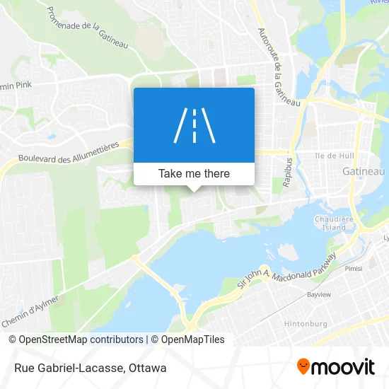 Rue Gabriel-Lacasse map