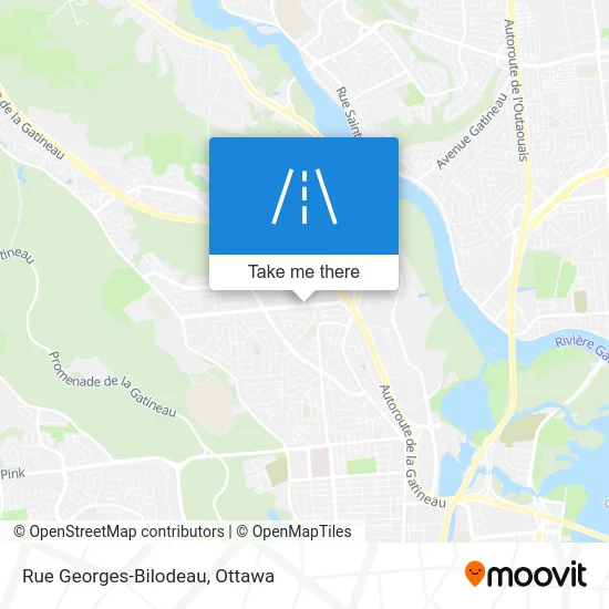 Rue Georges-Bilodeau map