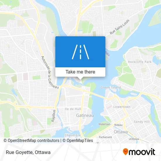 Rue Goyette map
