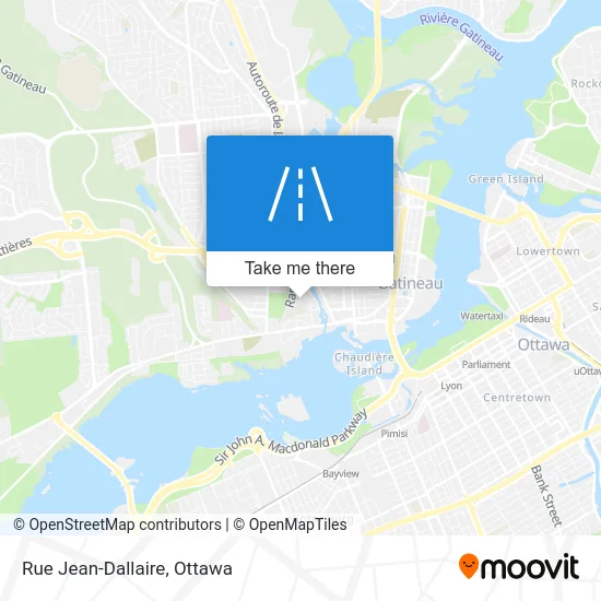 Rue Jean-Dallaire map