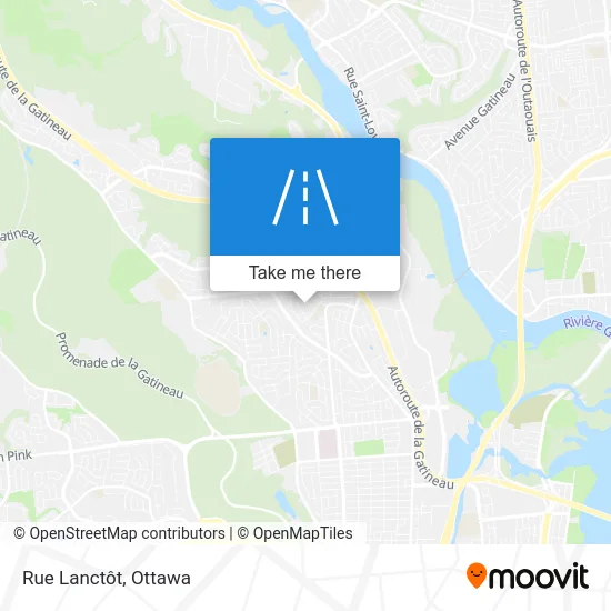 Rue Lanctôt map