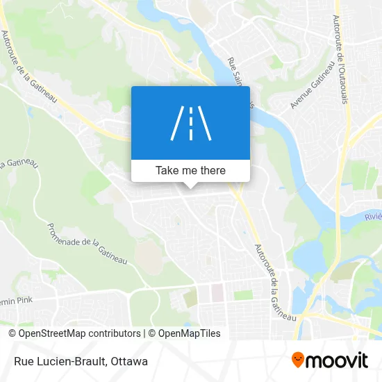 Rue Lucien-Brault map