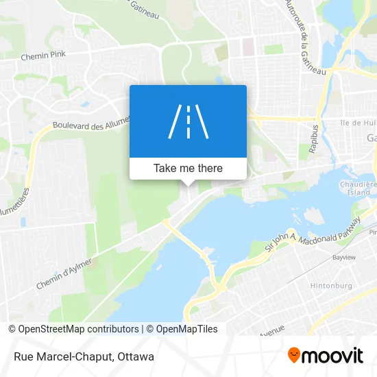 Rue Marcel-Chaput map