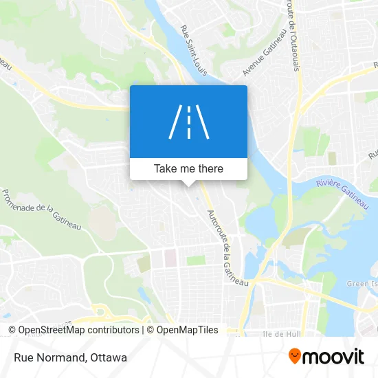 Rue Normand map
