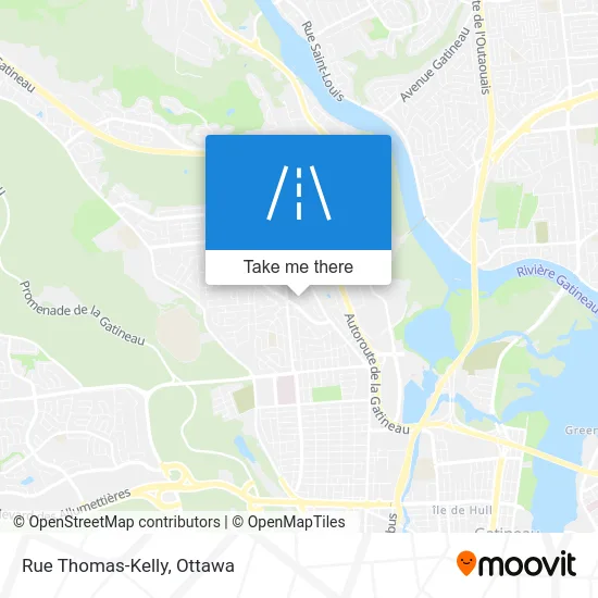 Rue Thomas-Kelly map