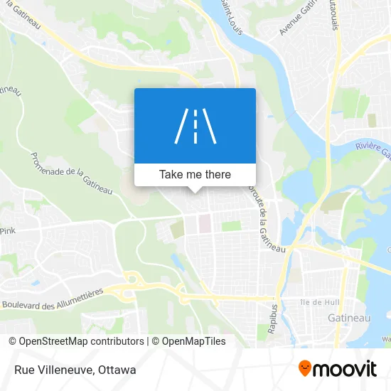 Rue Villeneuve map