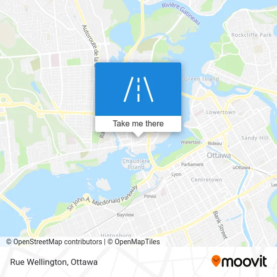 Rue Wellington map