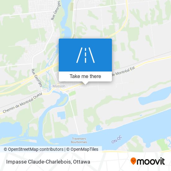 Impasse Claude-Charlebois map