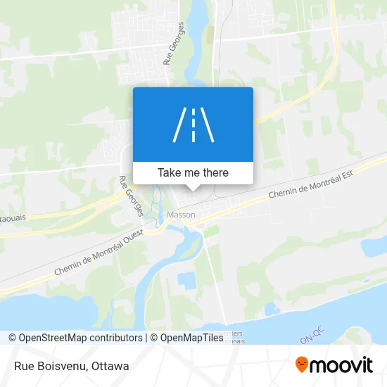 Rue Boisvenu map
