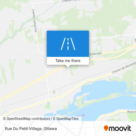 Rue Du Petit-Village map