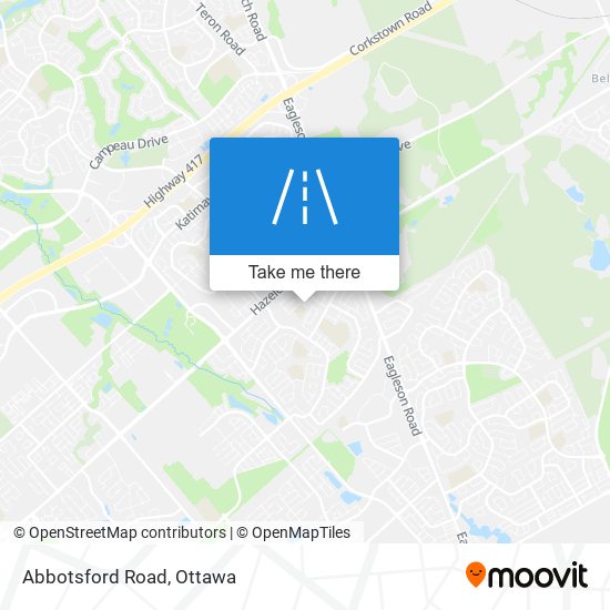 Abbotsford Road map