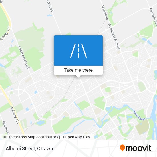 Alberni Street map