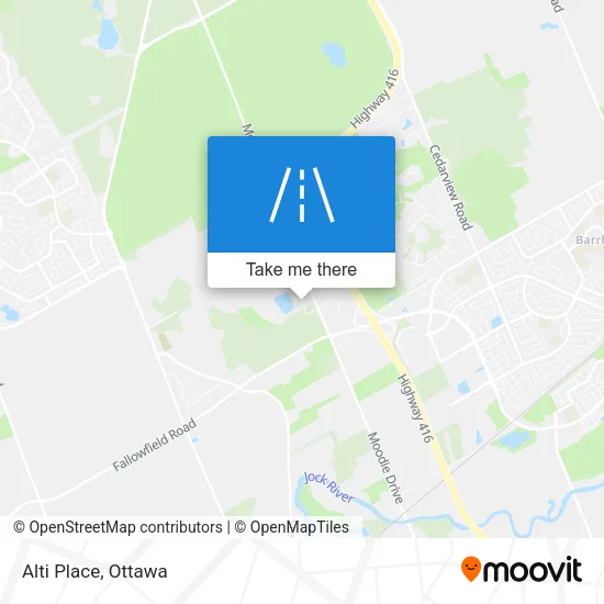 Alti Place map