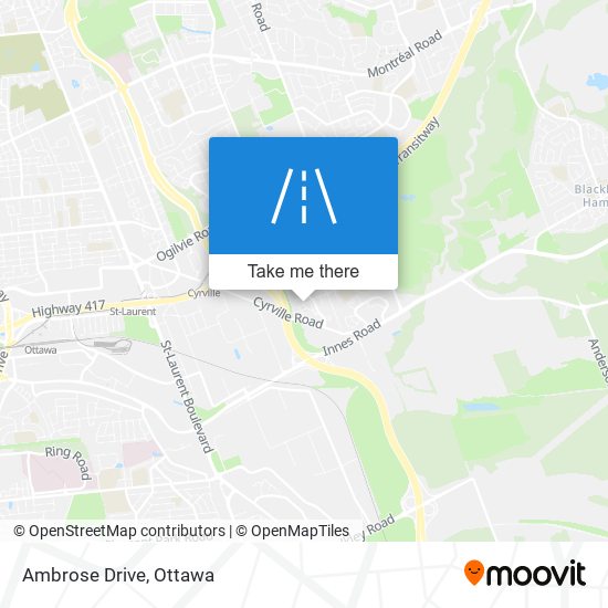 Ambrose Drive map