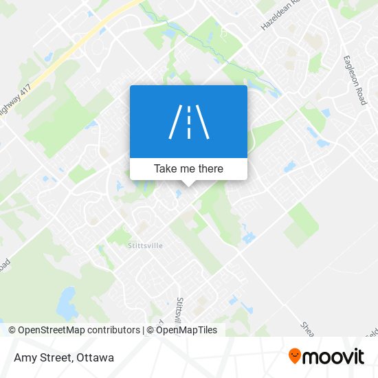 Amy Street map