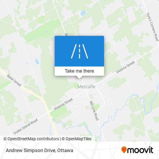 Andrew Simpson Drive plan