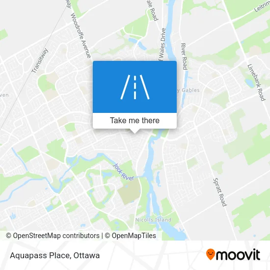 Aquapass Place map