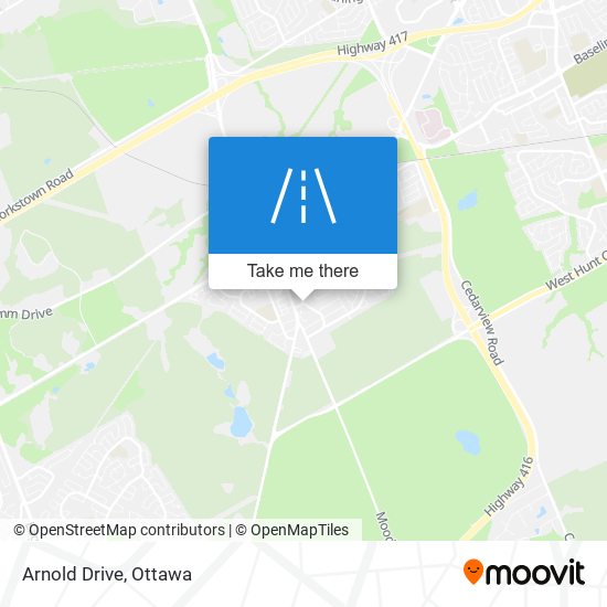 Arnold Drive map