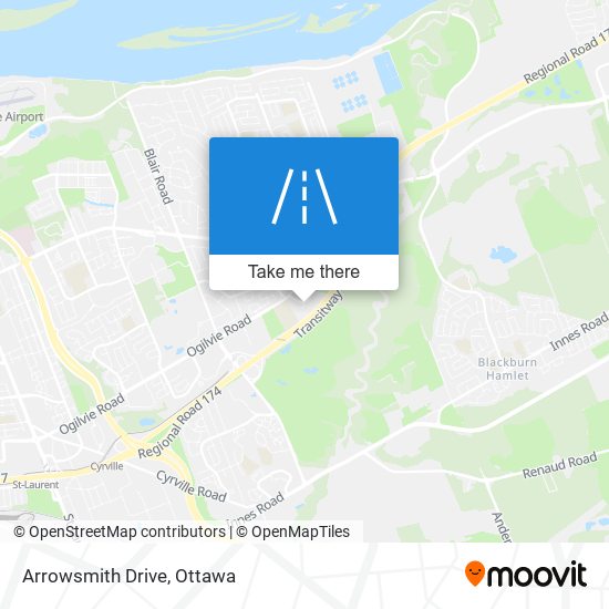 Arrowsmith Drive map