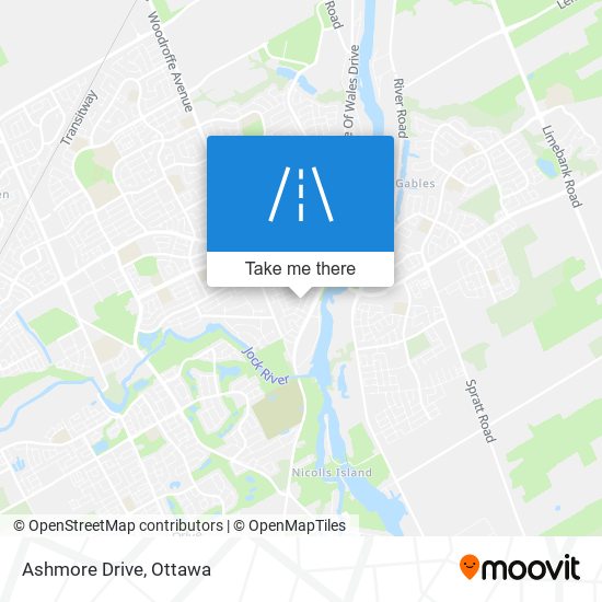 Ashmore Drive map