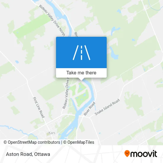 Aston Road map