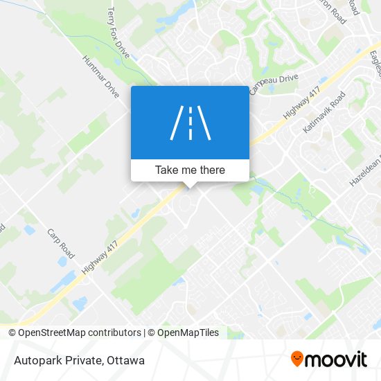 Autopark Private map