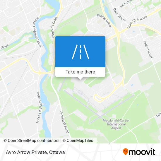Avro Arrow Private map