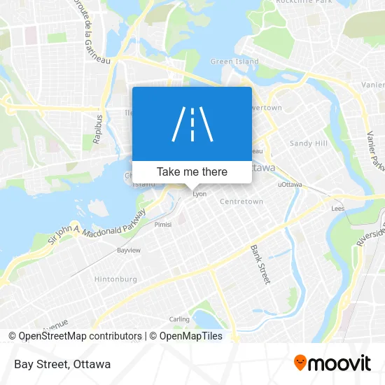 Bay Street map