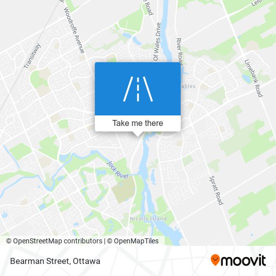 Bearman Street map