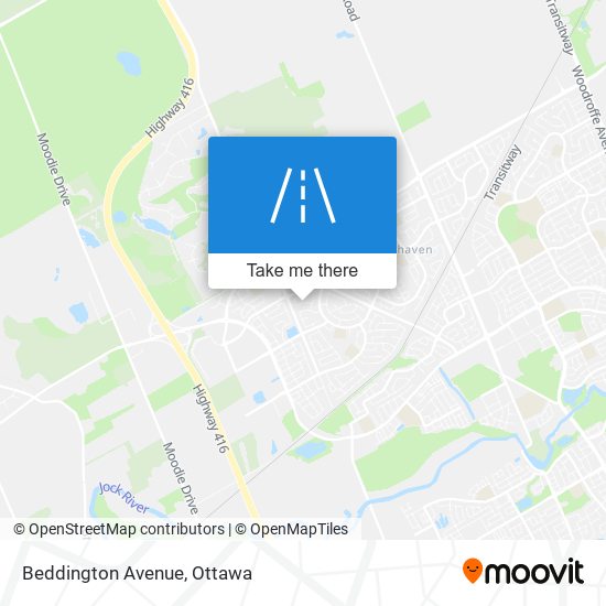 Beddington Avenue map