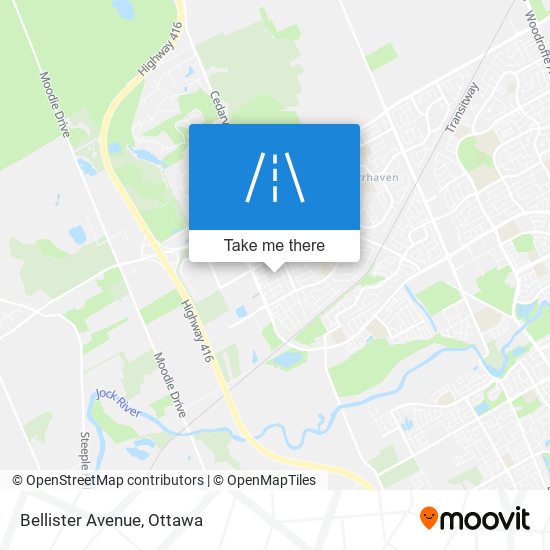 Bellister Avenue map