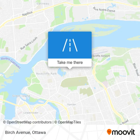 Birch Avenue map
