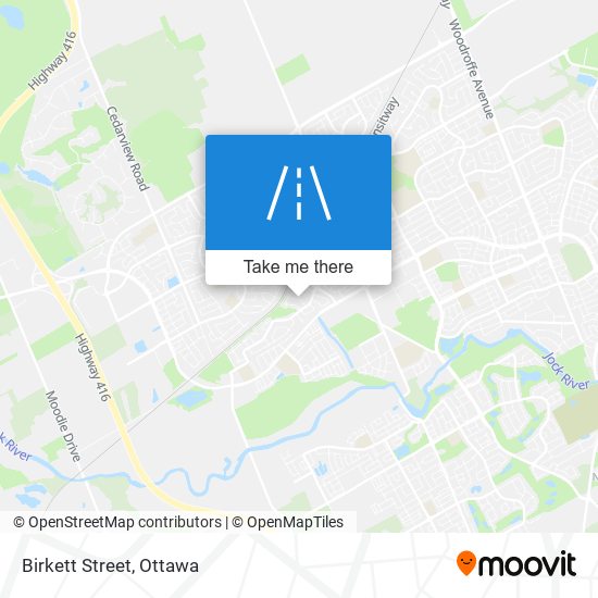 Birkett Street map