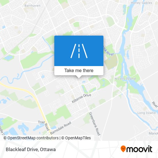 Blackleaf Drive map