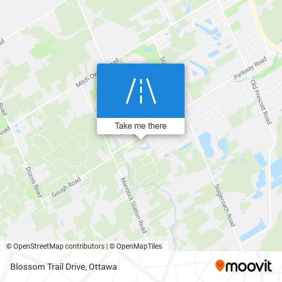 Blossom Trail Drive map