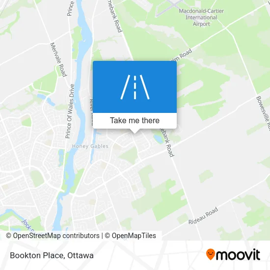 Bookton Place map