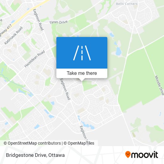 Bridgestone Drive map