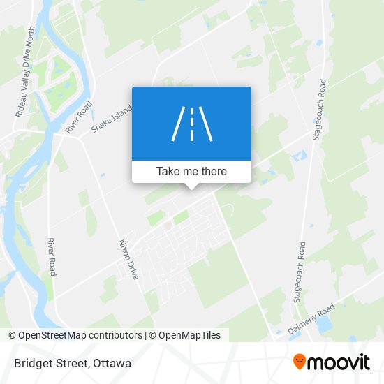 Bridget Street map