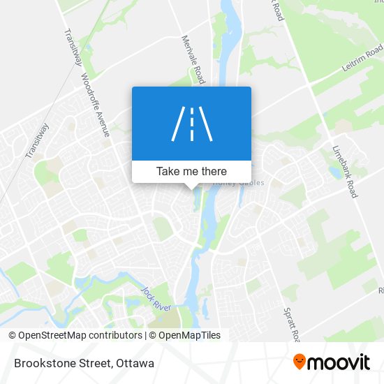 Brookstone Street map