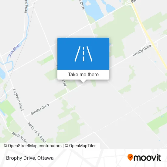 Brophy Drive map