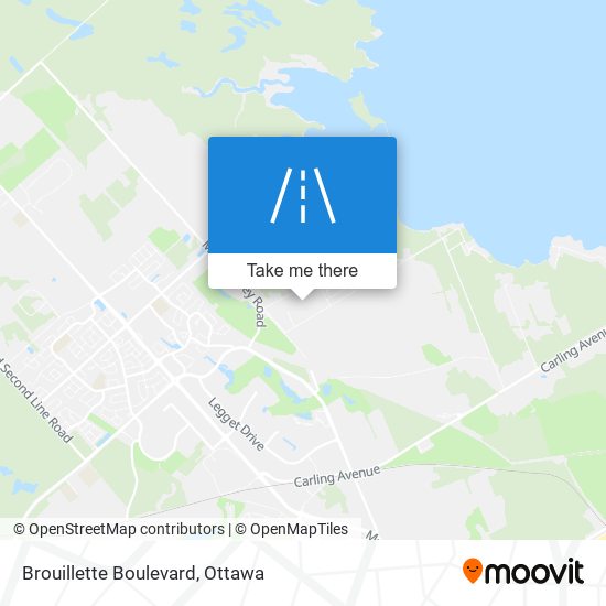 Brouillette Boulevard plan