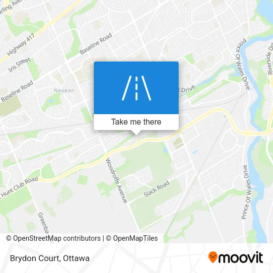 Brydon Court map